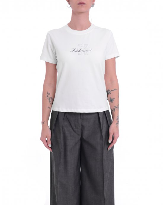 T-shirt UWP25192TS donna JOHN RICHMOND Bianco T-shirt UWP25192TS donna JOHN RICHMOND Bianco