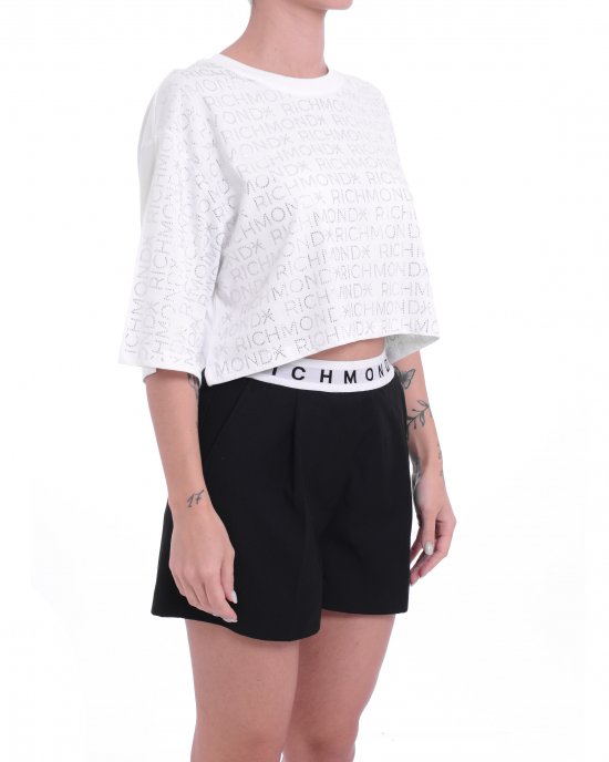 T-shirt UWP25199TS donna JOHN RICHMOND Bianco T-shirt UWP25199TS donna JOHN RICHMOND Bianco
