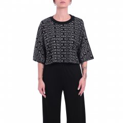 T-shirt UWP25199TS donna JOHN RICHMOND Nero