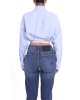 Camicia UWP25029CA donna JOHN RICHMOND Celeste Camicia UWP25029CA donna JOHN RICHMOND Celeste