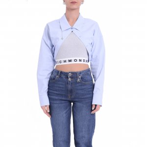 Camicia UWP25029CA donna JOHN RICHMOND Celeste