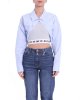 Camicia UWP25029CA donna JOHN RICHMOND Celeste Camicia UWP25029CA donna JOHN RICHMOND Celeste