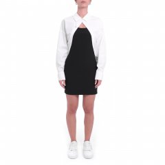 Abito UWP25037VE donna JOHN RICHMOND Bianco-Nero