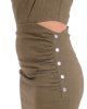 Abito Cielo 104955 donna PINKO Verde militare