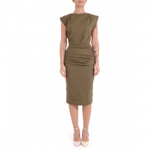 Abito Cielo 104955 donna PINKO Verde militare