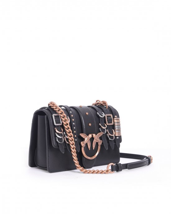 Tracolla Love One Mini Light 103335 donna PINKO Nero Tracolla Love One Mini Light 103335 donna PINKO Nero