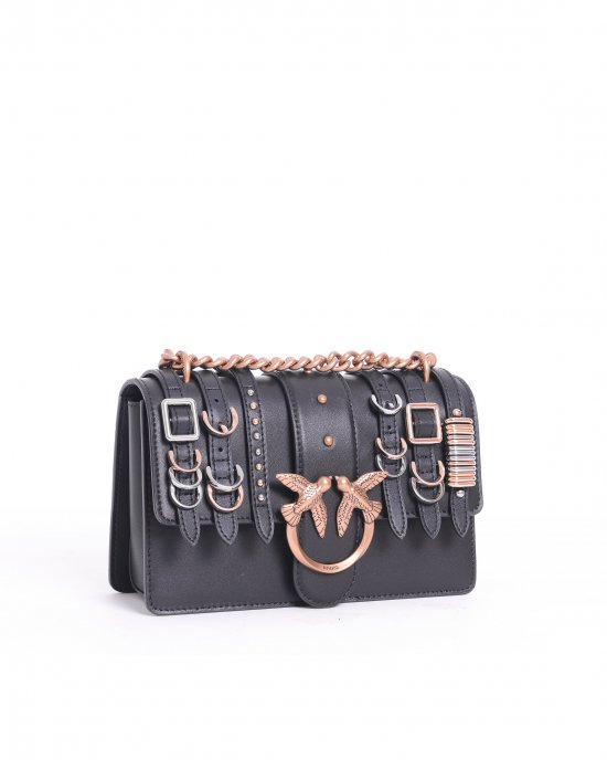 Tracolla Love One Mini Light 103335 donna PINKO Nero Tracolla Love One Mini Light 103335 donna PINKO Nero
