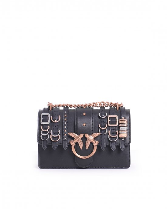 Tracolla Love One Mini Light 103335 donna PINKO Nero Tracolla Love One Mini Light 103335 donna PINKO Nero