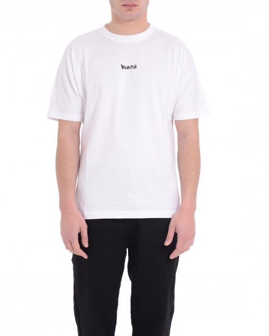 T-shirt 25EDS54802 uomo DISCLAIMER Bianco