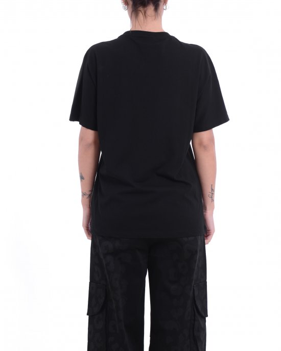 T-shirt 25EDS54918 donna DISCLAIMER Nero