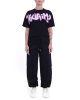 T-shirt 25EDS54918 donna DISCLAIMER Nero