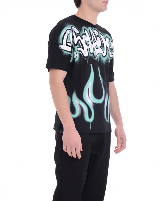 T-shirt 25EDS55000 uomo DISCLAIMER Nero T-shirt 25EDS55000 uomo DISCLAIMER Nero