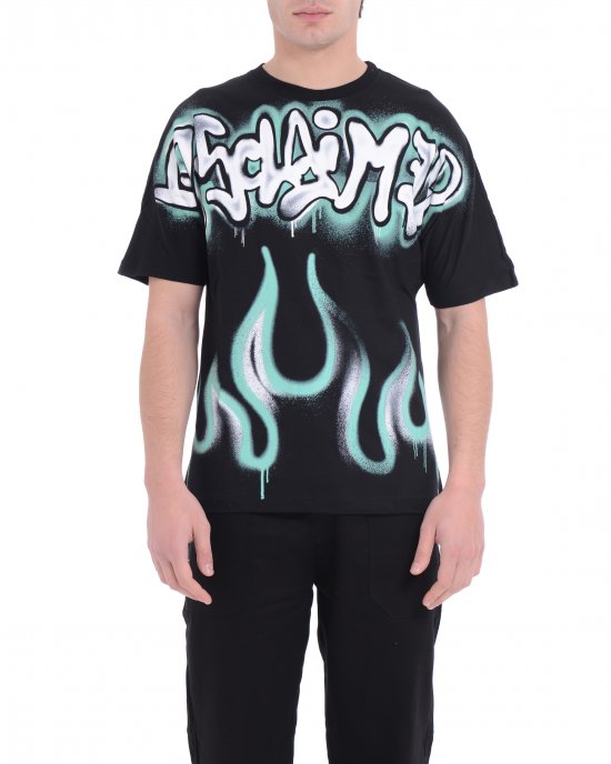 T-shirt 25EDS55000 uomo DISCLAIMER Nero T-shirt 25EDS55000 uomo DISCLAIMER Nero