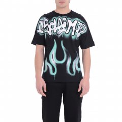 T-shirt 25EDS55000 uomo DISCLAIMER Nero