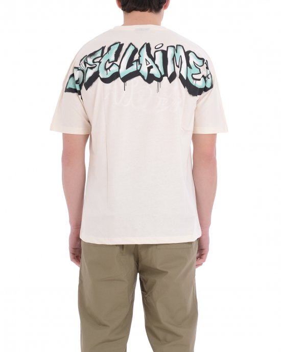 T-shirt 25EDS54896 uomo DISCLAIMER Avorio T-shirt 25EDS54896 uomo DISCLAIMER Avorio