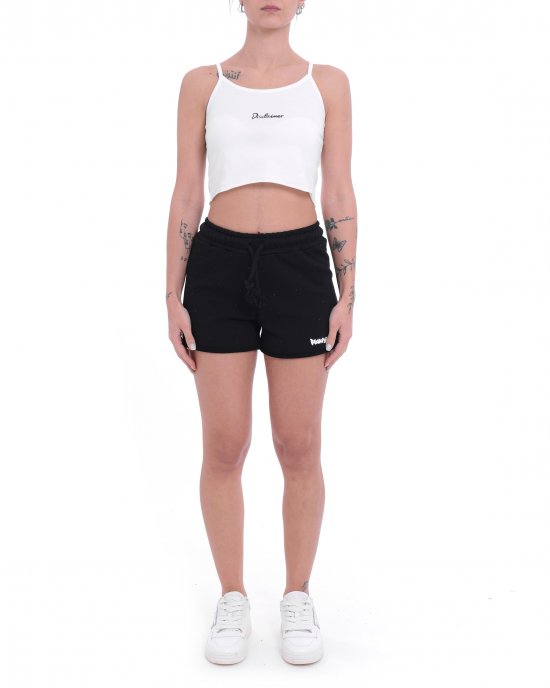 Canotta 25EDS54906 donna DISCLAIMER Bianco