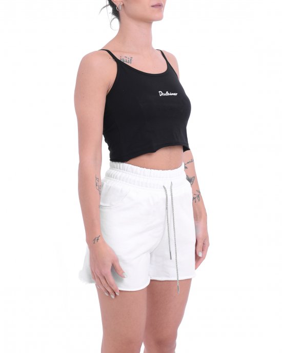 Canotta 25EDS54906 donna DISCLAIMER Nero Canotta 25EDS54906 donna DISCLAIMER Nero
