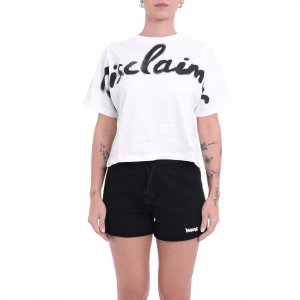 T-shirt 25EDS54908 donna DISCLAIMER Bianco