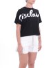 T-shirt 25EDS54908 donna DISCLAIMER Nero