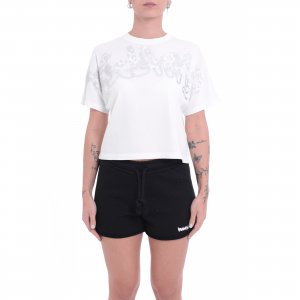 T-shirt 25EDS54981 donna DISCLAIMER Bianco