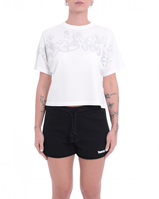 T-shirt 25EDS54981 donna DISCLAIMER Bianco T-shirt 25EDS54981 donna DISCLAIMER Bianco