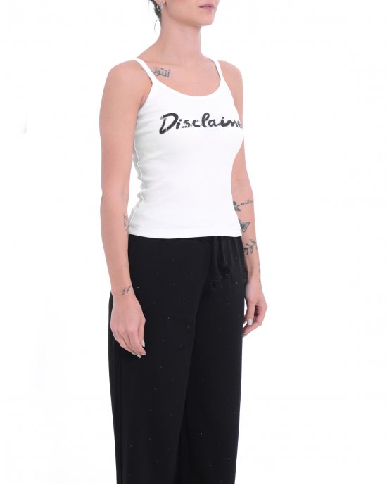 Canotta 25EDS54904 donna DISCLAIMER Bianco Canotta 25EDS54904 donna DISCLAIMER Bianco