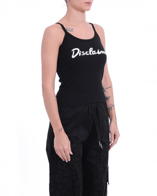 Canotta 25EDS54904 donna DISCLAIMER Nero Canotta 25EDS54904 donna DISCLAIMER Nero