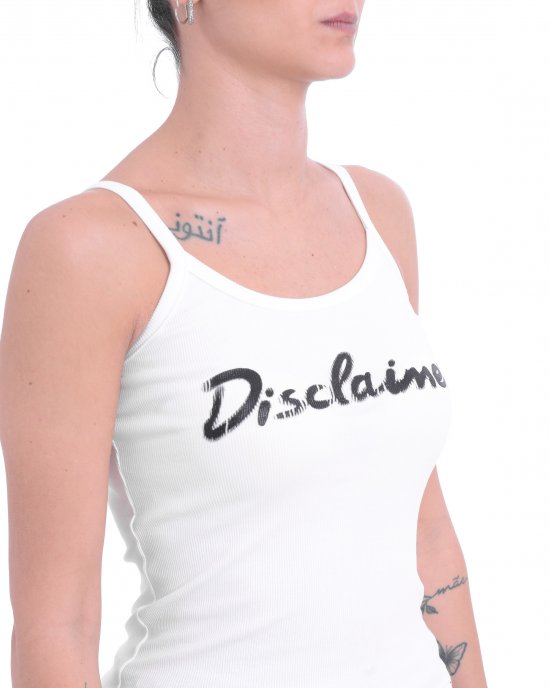 Canotta 25EDS54904 donna DISCLAIMER Bianco Canotta 25EDS54904 donna DISCLAIMER Bianco
