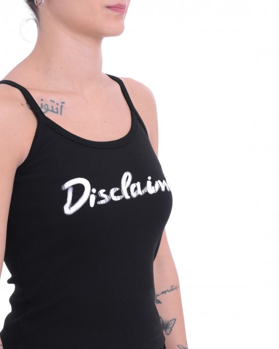Canotta 25EDS54904 donna DISCLAIMER Nero Canotta 25EDS54904 donna DISCLAIMER Nero
