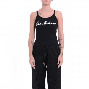 Canotta 25EDS54904 donna DISCLAIMER Nero