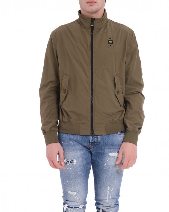 Giubbotto 25SBLUC04206 006535 ALWIN uomo BLAUER Verde Giubbotto 25SBLUC04206 006535 ALWIN uomo BLAUER Verde