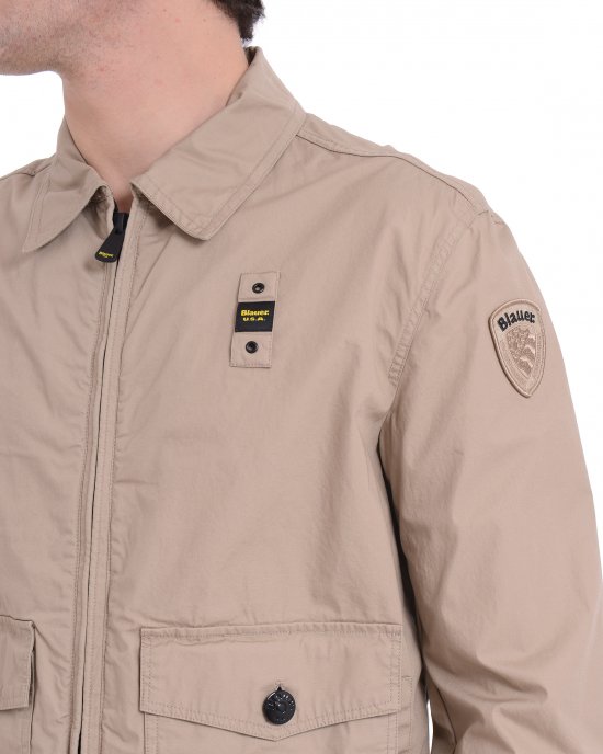 Giubbotto 25SBLUC04176 006854 FEDERAL uomo BLAUER Beige Giubbotto 25SBLUC04176 006854 FEDERAL uomo BLAUER Beige