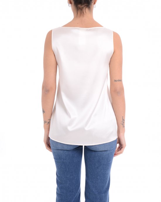 Top Panfilo 2511161082200 donna PENNY BLACK Avorio Top Panfilo 2511161082200 donna PENNY BLACK Avorio