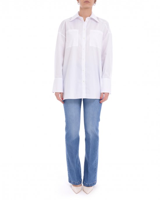 Camicia Robot 2511111203200 donna PENNY BLACK Bianco Camicia Robot 2511111203200 donna PENNY BLACK Bianco
