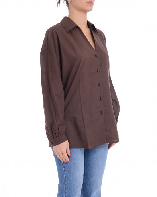 Camicia Gabriel 2511111293200 donna PENNY BLACK Marrone
