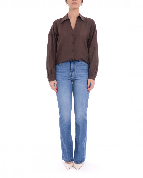 Camicia Gabriel 2511111293200 donna PENNY BLACK Marrone