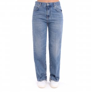 Jeans Lovely Loose Denim 104600 donna PINKO Blu