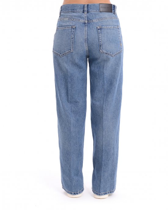 Jeans Lovely Loose Denim 104600 donna PINKO Blu Jeans Lovely Loose Denim 104600 donna PINKO Blu