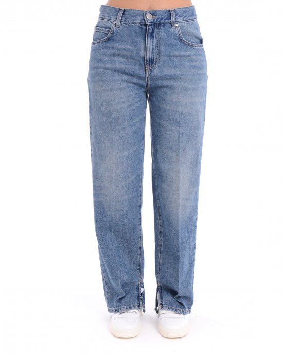 Jeans Lovely Loose Denim 104600 donna PINKO Blu Jeans Lovely Loose Denim 104600 donna PINKO Blu