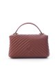 Borsa Love Lady Puff Classic Cl Sheep Nappa Chevron 100043 donna PINKO pe Cuoio