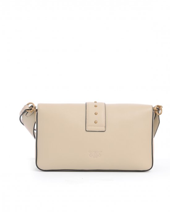 Tracolla Love One Slouchy FL Vitello Morbido 104524 donna PINKO Beige Tracolla Love One Slouchy FL Vitello Morbido 104524 donna PINKO Beige