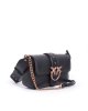 Tracolla Love One Mini Slouchy FL Vitello Morbido 104340 donna PINKO Nero Tracolla Love One Mini Slouchy FL Vitello Morbido 104340 donna PINKO Nero