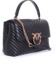 Borsa Love Lady Puff Big Cl Sheep Nappa Chevron 100042 donna PINKO pe Nero-Oro Borsa Love Lady Puff Big Cl Sheep Nappa Chevron 100042 donna PINKO pe Nero-Oro
