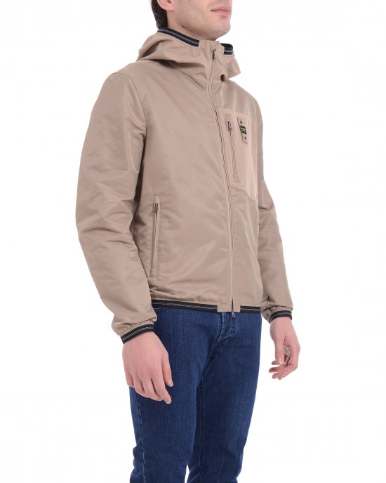 Giubbotto 25SBLUC01219 007108 Rundel uomo BLAUER Beige