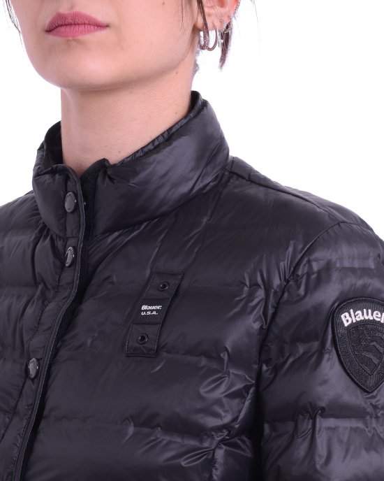 Giubbotto 25SBLDC02233 007104 donna BLAUER Nero Giubbotto 25SBLDC02233 007104 donna BLAUER Nero