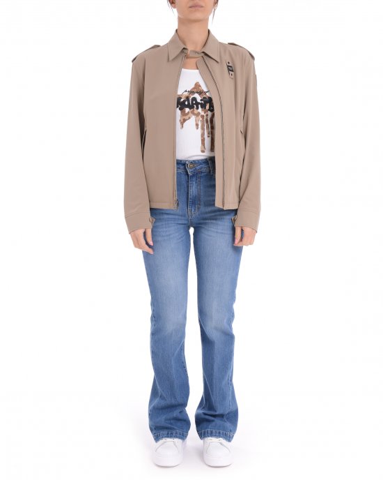 Giubbotto 25SBLDC04333 007109 Flavia donna BLAUER Beige Giubbotto 25SBLDC04333 007109 Flavia donna BLAUER Beige
