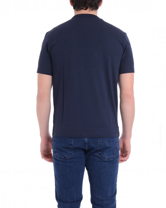 T-shirt 25BLUH02195 004547 BLAUER uomo Blu