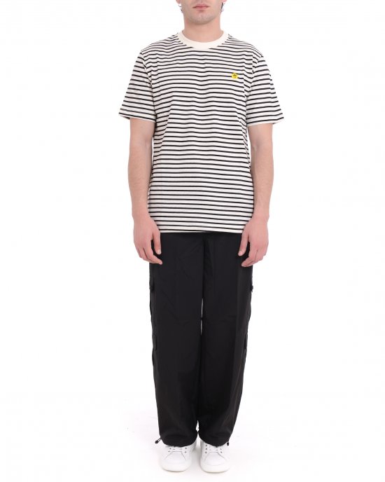 T-shirt S5BWUATH090 uomo BARROW Nero