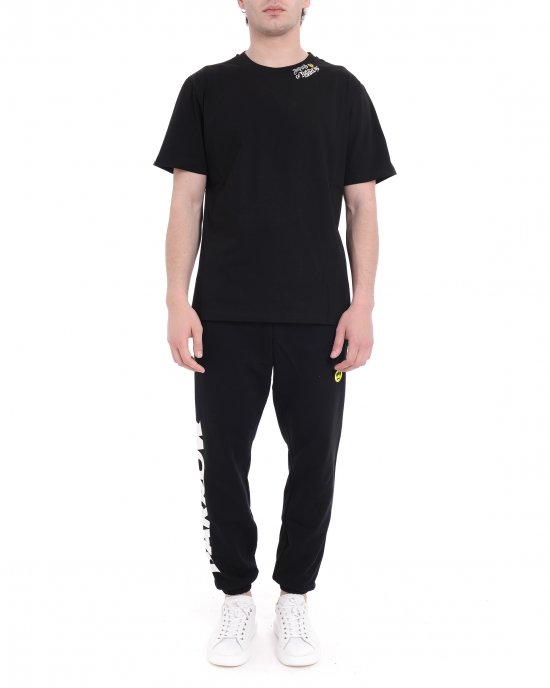 T-shirt S5BWUATH156 uomo BARROW Nero