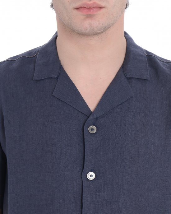 Camicia 1470L uomo ALPHA STUDIO Blu notte Camicia 1470L uomo ALPHA STUDIO Blu notte